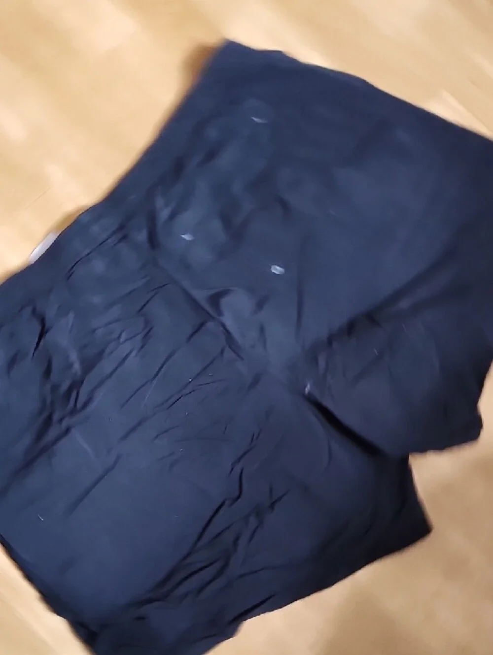 Women's Black Pull-On Casual Shorts